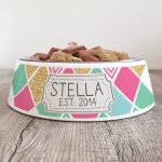 Personalised Dog Bowl - A Bit Of Bling