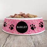 Personalised Dog Bowl - All The Glam