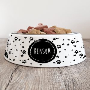 Personalised Dog Bowl - To The Moon