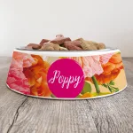 Personalised Dog Bowl - Hey Poppy