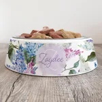 Personalised Dog Bowl - Lilac