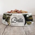 Personalised Dog Bowl - Magnolia