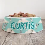 Personalised Dog Bowl - Don't Chase The Seagulls