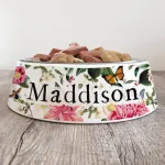 Personalised Dog Bowl - Queen Bee