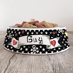 Personalised Dog Bowl - Rockstar