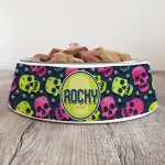Personalised Dog Bowl - Rockstar Vibes