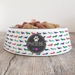 Personalised Dog Bowl - Dachshund