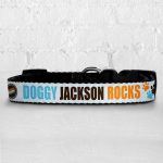 Personalised Dog Collar - Woof Woof