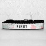 Personalised Dog Collar - Disco Dots