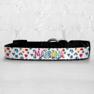 Personalised Dog Collar - So 80's