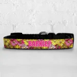Personalised Dog Collar - Push The Daisies