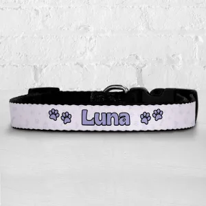Personalised Dog Collar - So Loved Grape