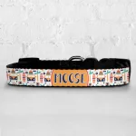 Personalised Dog Collar - Shhh I'm On Vacation
