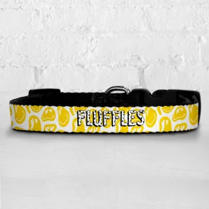 Personalised Dog Collar - Smiley