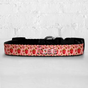 Personalised Dog Collar - Berry Cute