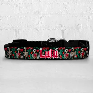 Personalised Dog Collar - Day Of The Dead