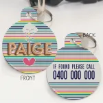 Personalised Pet Id Tags - Foiled