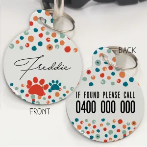 Personalised Pet Id Tags - All The Dots