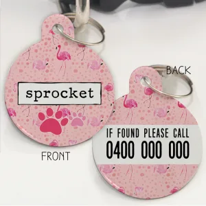 Personalised Pet Id Tags - Let's Flamingle