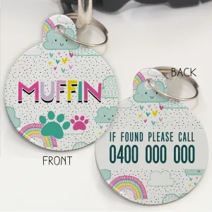 Personalised Pet Id Tags - Happy Days