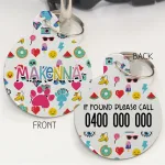 Personalised Pet Id Tags - So 80's
