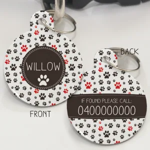 Personalised Pet Id Tags - So Many Paws