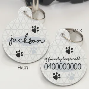 Personalised Pet Id Tags - Geo Paws