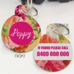 Personalised Pet Id Tags - Hey Poppy