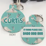 Personalised Pet Id Tags - Don't Chase The Seagulls