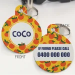 Personalised Pet Id Tags - Just Peachy