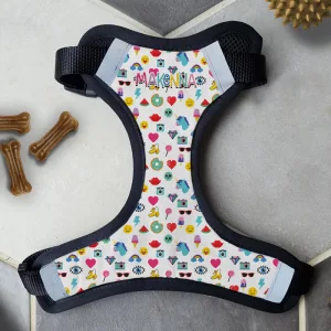 Personalised Dog Harness - So 80's