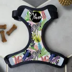 Personalised Dog Harness - Jungle