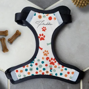 Personalised Dog Harness - All The Dots