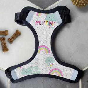 Personalised Dog Harness - Happy Days
