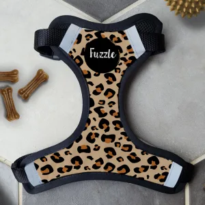 Personalised Dog Harness - Leopard