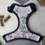 Personalised Dog Harness - Lilac