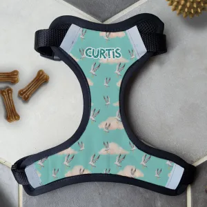 Personalised Dog Harness - Don't Chase The Seagulls