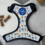 Personalised Dog Harness - Pug Life