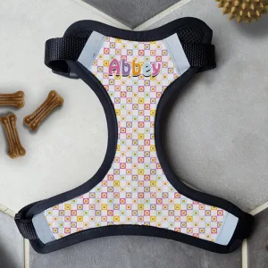 Personalised Dog Harness - So Groovy