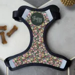 Personalised Dog Harness - Grandmas Garden