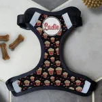 Personalised Dog Harness - Popcorn