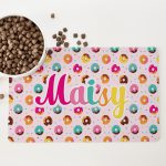 Personalised Non Slip Pet Bowl Mat - Sweet As