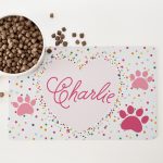 Personalised Non Slip Pet Bowl Mat - Just The Sweetest