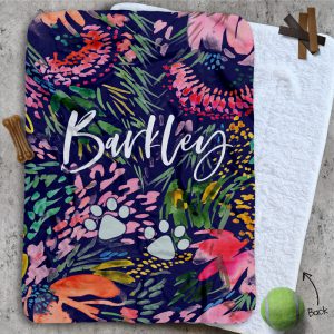 Personalised Dog Blankets - Wildflower