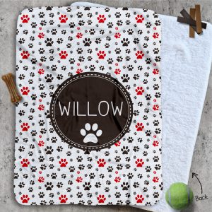 Personalised Dog Blankets - So Many Paws
