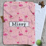Personalised Dog Blankets - Let's Flamingle