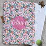 Personalised Dog Blankets - Jungle Florals
