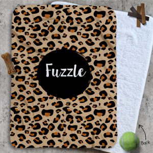 Personalised Dog Blankets - Leopard