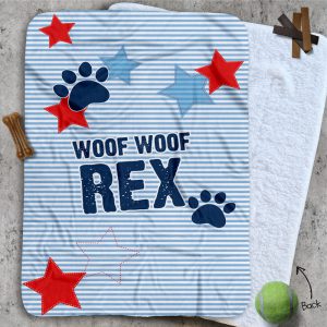 Personalised Dog Blankets - Seeing Stars