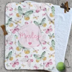 Personalised Dog Blankets - Chasing Butterflies